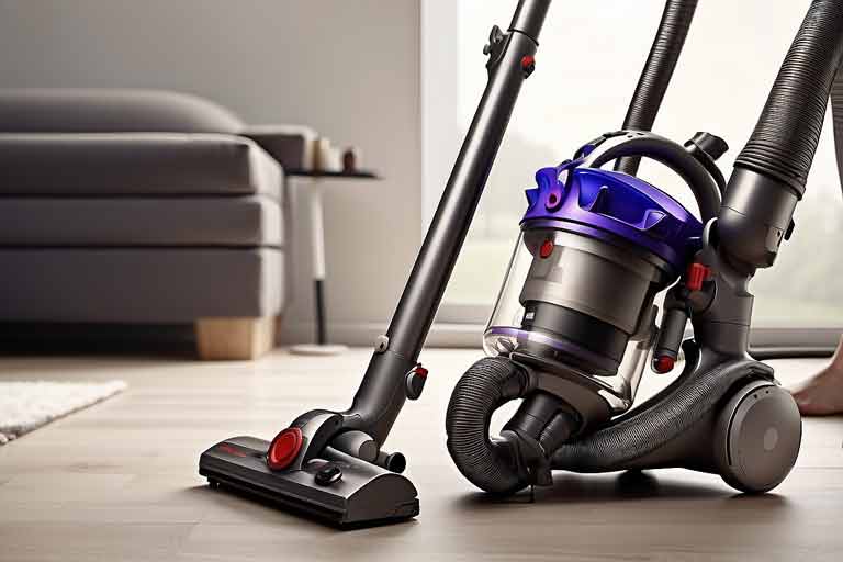 ¿Cómo puedo reparar mi Dyson si el cabezal de limpieza para diferentes superficies tiene un mal funcionamiento?