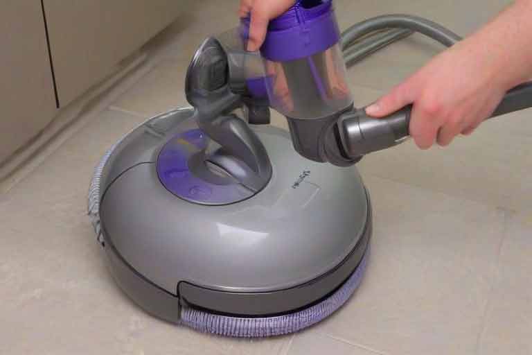 ¿Cómo vaciar el depósito de mi aspiradora Dyson?