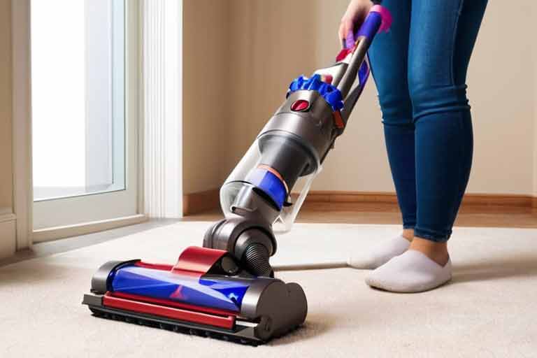 ¿Cómo reparar mi aspiradora Dyson si tengo dificultades para ajustar la altura según el tipo de suelo?