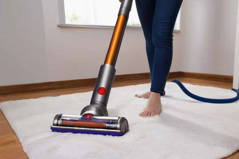 ¿Cómo reparar mi aspiradora Dyson si el cabezal de limpieza se desconecta de forma intermitente?
