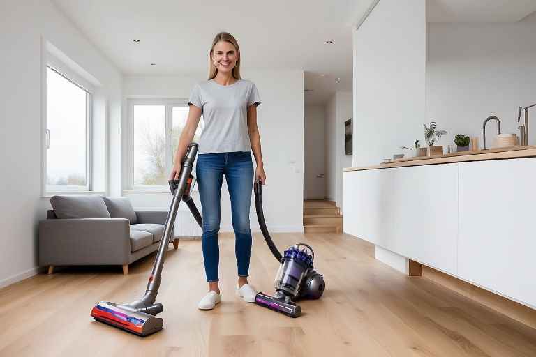 ¿Cómo ajustar la potencia de succión en los aspiradores Dyson?