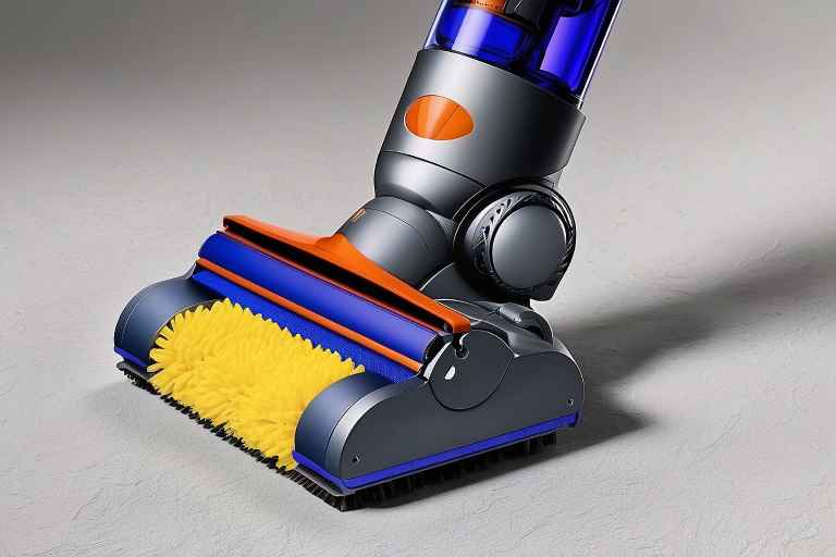 ¿Cómo ajustar la altura del cepillo en mi aspirador Dyson?