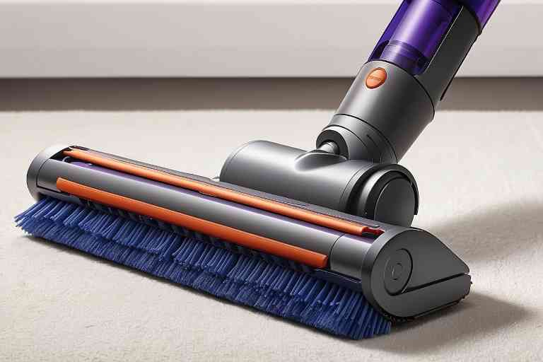 ¿Cómo ajustar la altura del cepillo en mi aspirador Dyson?