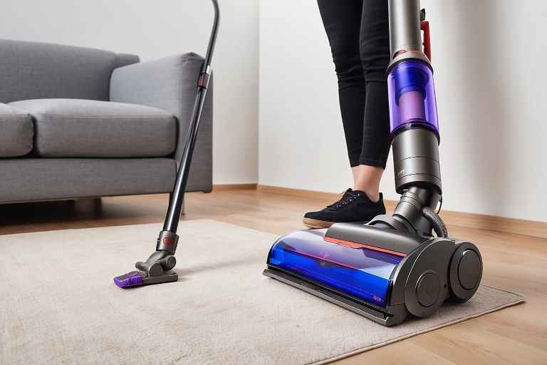 ¿Cómo limpiar alfombras y tapicería con mi aspirador Dyson?