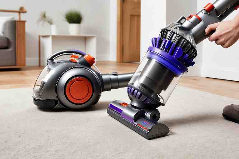 ¿Cómo solucionar problemas de desprendimiento de la base en mi aspiradora Dyson?