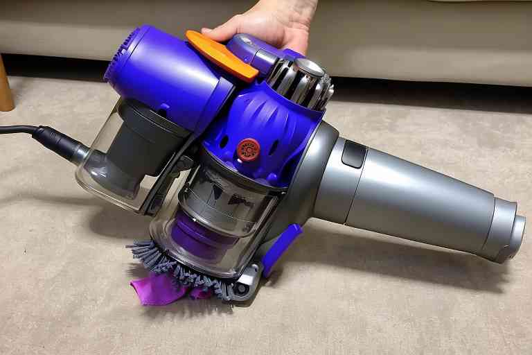 ¿Cómo limpiar el cepillo del Dyson V8?