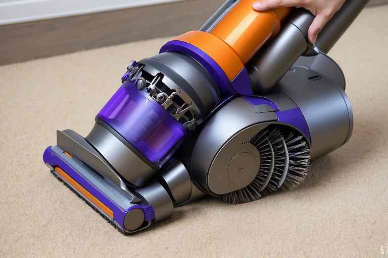 ¿Cómo limpiar el cepillo del Dyson V8?