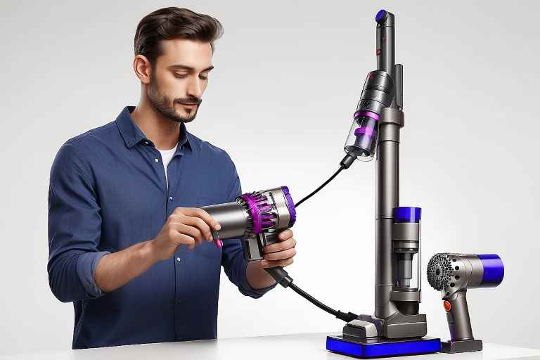 ¿Cómo resolver problemas de carga en un Dyson V6?