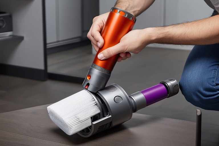 ¿Cómo reemplazar el filtro del Dyson V10?