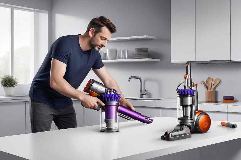 ¿Cómo ajustar la potencia de succión de un Dyson V10?