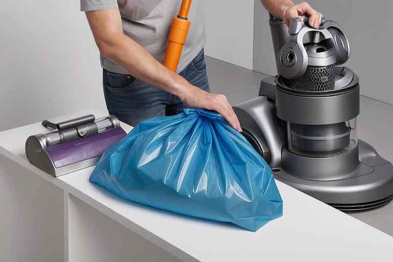 ¿Cómo cambiar la bolsa de un Dyson?