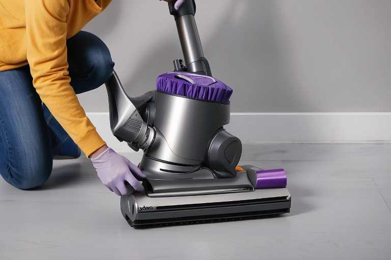 ¿Cómo cambiar la bolsa de un Dyson?