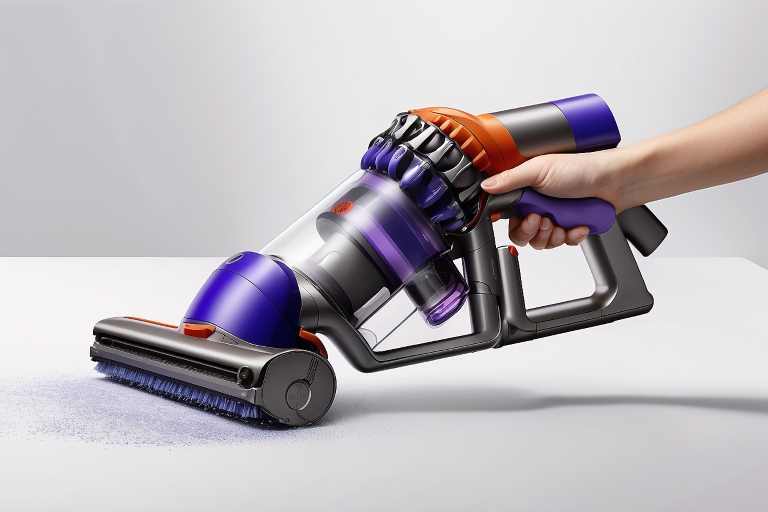 ¿Cómo quitar el cabello del cepillo de un Dyson V10?